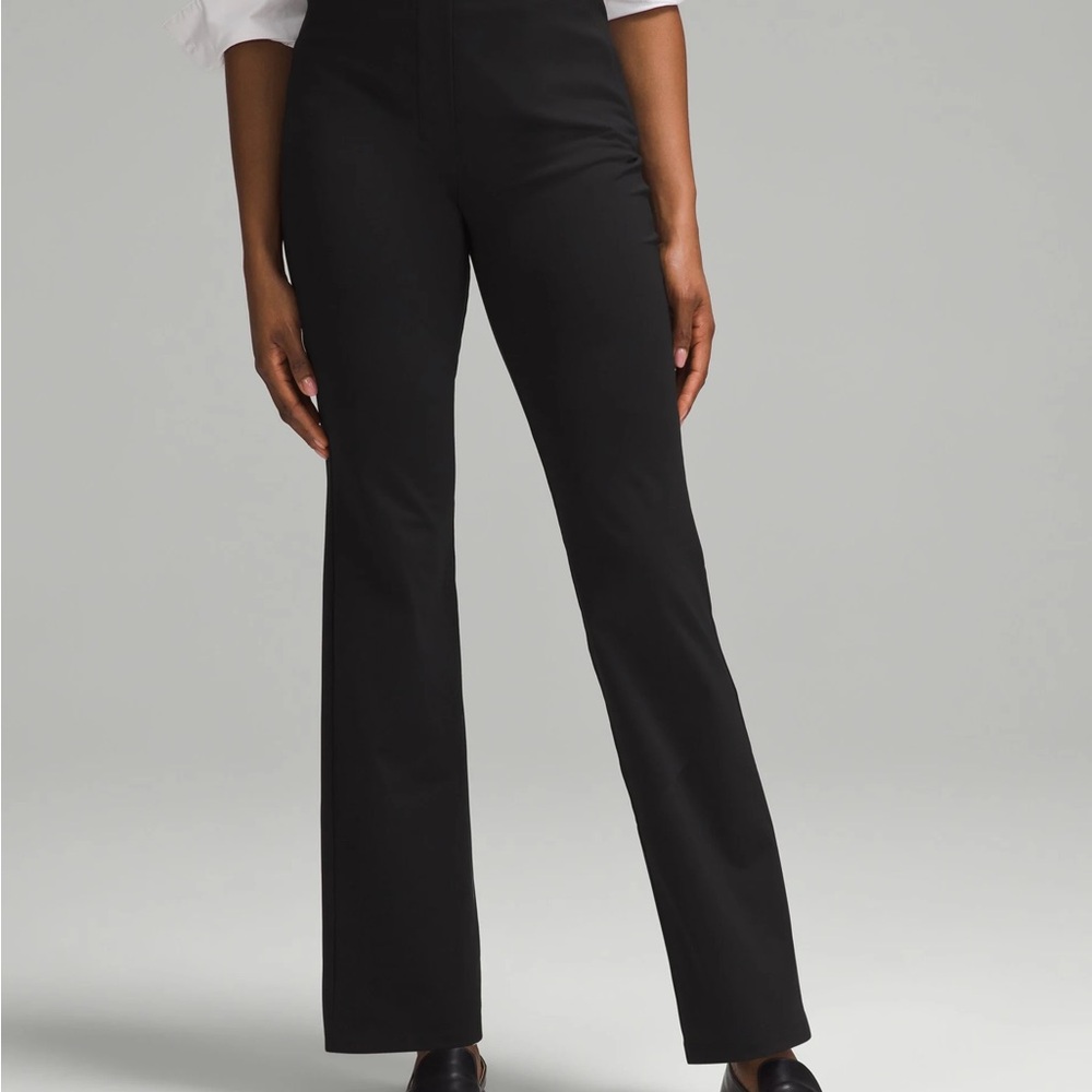 Lululemon Athletica Classic Black Flare Trousers